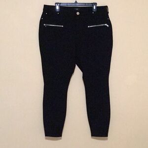 River Island EUC Black Stretch Skinny Leg Jeans size 20